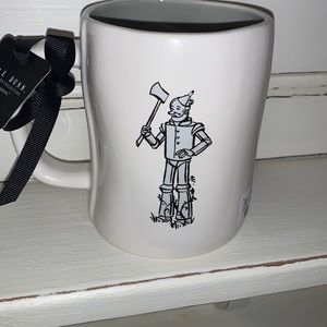 Rae Dunn double sided Wizard of Oz Tin Man mug BIG HEARTED